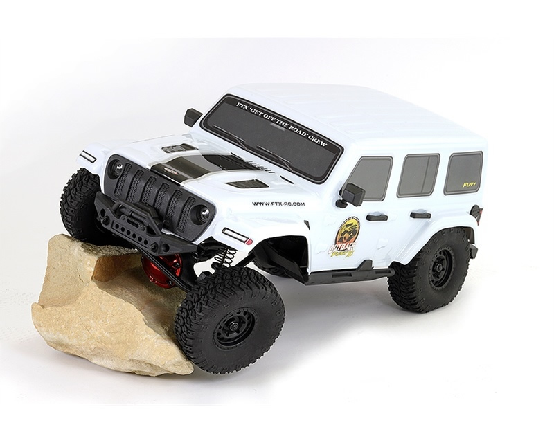 Automodello Outback Fury XC Trail Crawler Bianco 4WD 1:16 RTR edmodellismo FTX5592W