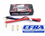 Batteria LiPo HV Competition 2S 7,6 V 6400 mAh 120C 5 mm Shorty edmodellismo TP73016