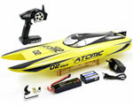Motoscafo Brushless Racing Boat Volantex Atomic 70 cm RTR Yellow edmodellismo V792-4YCE