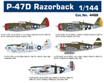 Republic P-47D Thunderbolt Razorback 1:144 eduard ED4469