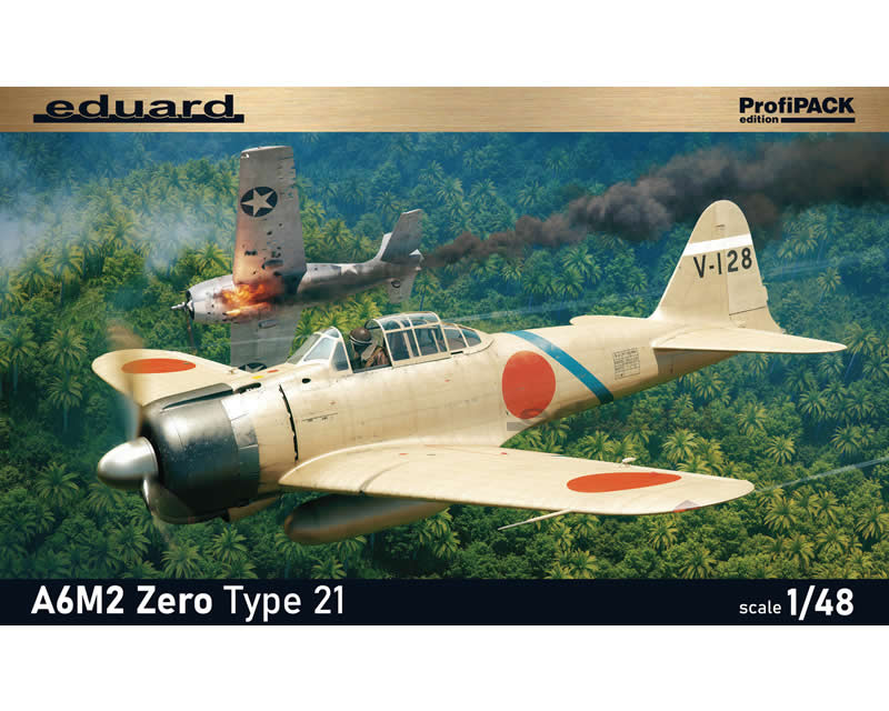 Mitsubishi A6M2 Zero Type 21 ProfiPACK Edition 1:48 eduard ED82212