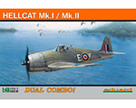 Grumman Hellcat Mk.I/Mk.II Dual Combo ProfiPACK 1:48 eduard ED8223