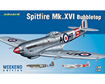 Supermarine Spitfire Mk.XVI Bubbletop Weekend Edition 1:48 eduard ED84141
