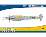 Messerschmitt Bf 110F Nachtjager Weekend Edition 1:48 eduard ED84145