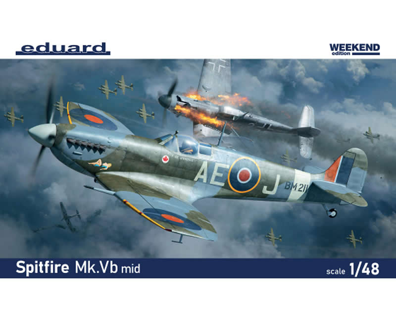 Supermarine Spitfire Mk.Vb mid Weekend Edition 1:48 eduard ED84186