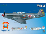 Yakovlev Yak-3 Weekend Edition 1:48 eduard ED8457
