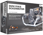 BMW R90 S-Boxermotor Flat Twin Motorcycle Engine 1:2 franzis FR67009