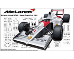 McLaren Honda MP4/6 Japan/San Marino/Brazil GP 1991 1:20 fujimi FUJ09213
