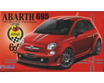 Fiat 500 Abarth 695 Tributo Ferrari 1:24 fujimi FUJ12384