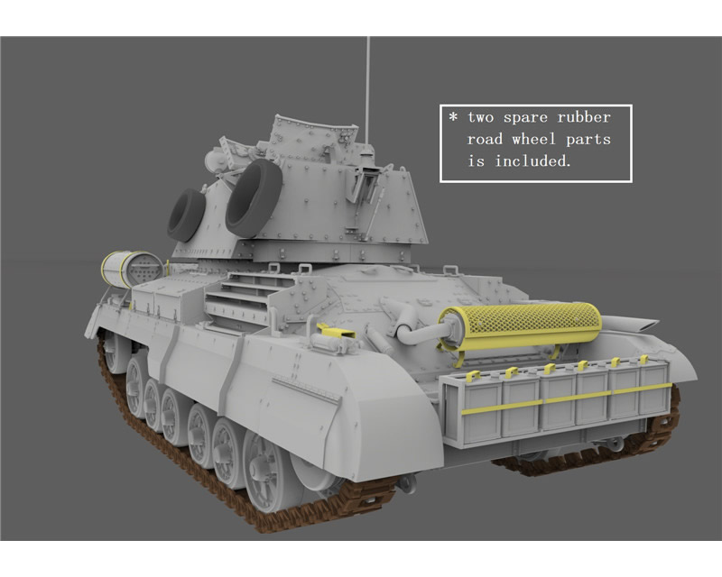 Cruiser Tank Mk.IIA, CS A10 Mk.IA CS 1:35 gecko 35GM0001