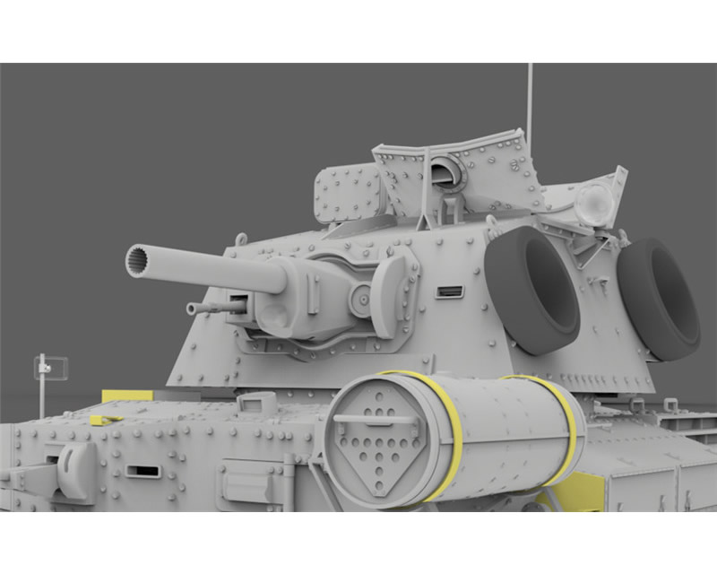 Cruiser Tank Mk.IIA, CS A10 Mk.IA CS 1:35 gecko 35GM0001