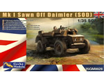 Mk.I Sawn Off Daimler (SOD) 1:35 gecko 35GM0028