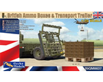British Ammo Boxes - Transport Trailer 1:35 gecko 35GM0037