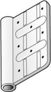 Staffa blocca ruota 4 mm greatplanes GPMQ4270