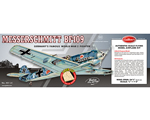 Aeromodello Messerschmitt BF-109 kit guillow GUI401LC