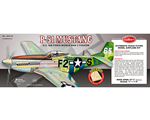 Aeromodello North American P-51 Mustang kit guillow GUI402LC