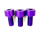 Viti esa. testa cilin. 3x8 mm allum. Fucsia (6 pz) hard H3308PK