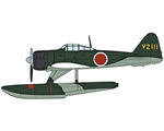 Nakajima A6M2-N Fighter Seaplane (Rufe) 1:48 hasegawa HA07430