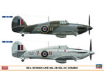 Sea Hurricane Mk.IB/Mk.IIC Combo (2 kits) 1:72 hasegawa HAS02025