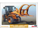 Hitachi Wheel Loader ZW100-6 Log Grapple Working Machine 1:35 hasegawa HAS66105