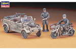 Kubelwagen / B.M.W. Side Car 1:72 hasegawa HASMT12