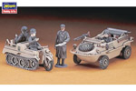 Schwimmwagen / Kettenkrad 1:72 hasegawa HASMT13