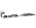 Scania CR ND LKW bisarca Bianca 1:87 herpa HE013628