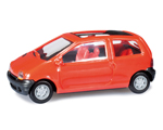 Renault Twingo with folding top open Light Red 1:87 herpa HE021517-002