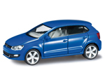 Volkswagen Polo 4 doors Sea Blue 1:87 herpa HE024211-002