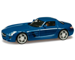 Mercedes-Benz SLS AMG Ultra Marine Blue 1:87 herpa HE024419-003