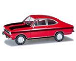 Opel Kadett B Coupe' Rallye Red/Black 1:87 herpa HE024914