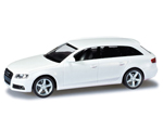 Audi A4 Avant Glacier White Metallic 1:87 herpa HE034012-004