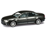 Audi A8 Limousine Daytona Grey Metallic 1:87 herpa HE034302-002