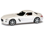 Mercedes-Benz SLS AMG White Metallic 1:87 herpa HE034418-003