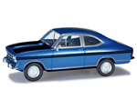 Opel Kadett B Coupe' Rallye Blue Metallic/Black 1:87 herpa HE034913