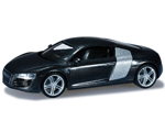 Audi R8 Facelift Lava Grey Metallic 1:87 herpa HE038249