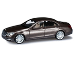 Mercedes-Benz S-Class Dolomite Brown Metallic 1:87 herpa HE038287