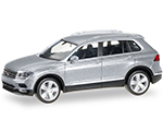 Volkswagen Tiguan, Tungsten Silver metallic 1:87 herpa HE038607-004