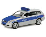 BMW 3-Series Touring Erfurt Police Department 1:87 herpa HE047821