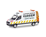 Volkswagen Crafter box high roof support vehicle Cadzow (GB) 1:87 herpa HE093897