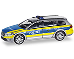 VW Passat Variant GTE E-Hybrid Wolfsburg Police Department 1:87 herpa HE094030