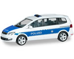 Volkswagen Sharan Polizia 1:87 herpa HE094283