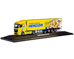 Mercedes-Benz Actros Bigspace semirimorchio refrigerato Henglein 1:87 herpa HE121927