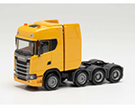 Scania CS 20 HD Heavy Duty Tractor, Corn Yellow 1:87 herpa HE308601-003