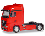 Mercedes-Benz Actros Bigspace 2018 Rosso 1:87 herpa HE309196