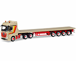 Mercedes-Benz Actros Bigspace semi-rimorchio basso Barth Sohn 1:87 herpa HE309332