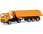 Iveco Magirus discarica comunale Arancio 1:87 herpa HE309356