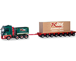 MAN TGX XXL trasporti speciali Kahl Schweerlast 1:87 herpa HE310857