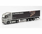 Mercedes-Benz Actros Streamspace 2.5 Box Semi-Trailer Truck POB 1:87 herpa HE314398