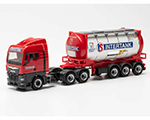 MAN TGX GM 6x4 container cisterna Intertank 1:87 herpa HE314541